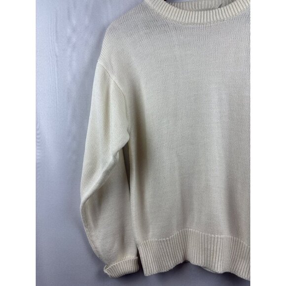 Alicia White Acrylic Sweater Medium Size - Picture 4 of 4